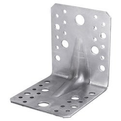 [KPW-04] Tischlerei Schwerlast-Winkelverbinder für Bauwesen Montage 105 x 105 x 90 x 2,5 mm