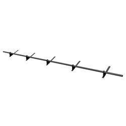 Komplettes 1-Rohr Schneefangrohr für Trapezblech, Dachpappe/Bitumen, Bitumenschindeln (Shingles), EPDM/PVC