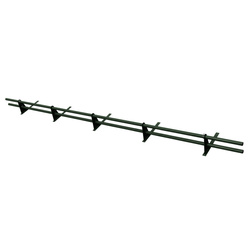 Komplettes 2-Rohre Schneefangrohr für Trapezblech, Dachpappe/Bitumen, Bitumenschindeln (Shingles), EPDM/PVC