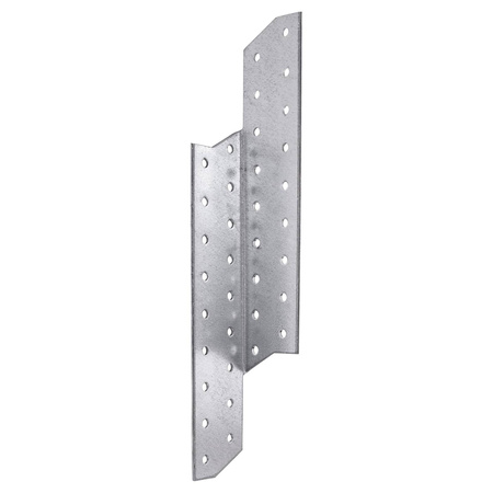 [LK-05-L] Tischlerei Sparren-Pfettenanker links für Bauwesen Montage 40 x 250 x 180 x 2 mm
