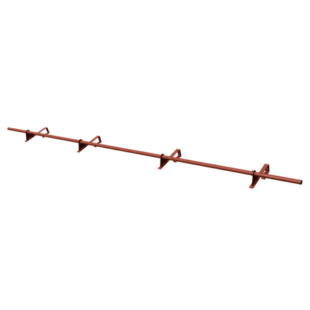 Komplettes 1-Rohr Schneefangrohr für Dachsteine, Dachziegel und Biberschwanzziegel