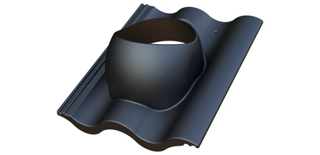 Dachfläche Entlüfter Parotec für Beton Dachsteine