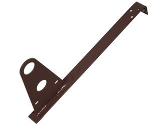 Schneefangrohr Halterung für Bieberschwanzziegel