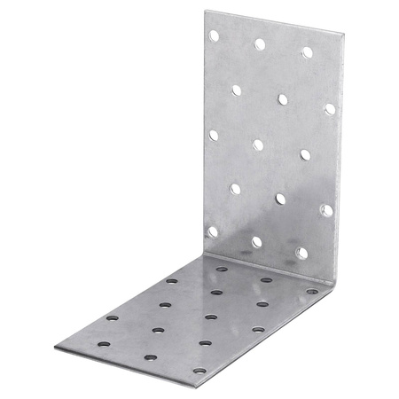 [KP-14] Tischlerei Lochplattenwinkel für Bauwesen Montage 100 x 100 x 60 x 2 mm