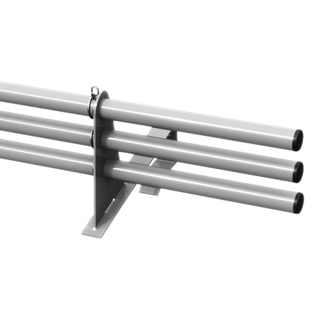 Komplettes 3-Rohre Schneefangrohr für Dachsteine, Dachziegel und Biberschwanzziegel