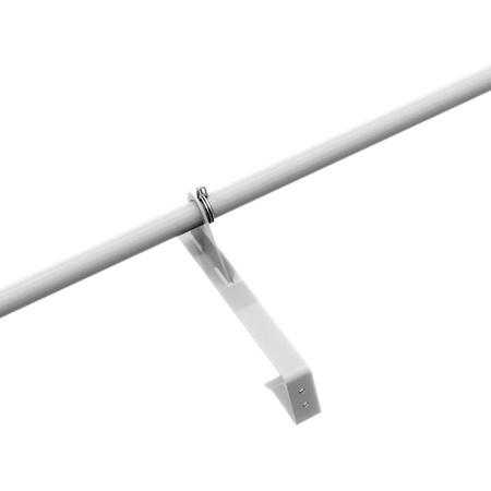 Komplettes 1-Rohr Schneefangrohr für Dachsteine, Dachziegel und Biberschwanzziegel