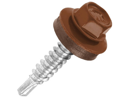 Bohrschrauben mit Dichtscheibe für Blechüberlappungen 4,8 mm x 19 mm 250 Stück