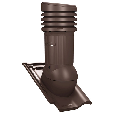 Verstellbarer PP-Dachlüfter mit Kondensat Abführung Tile EVO 150 mm für keramische Dachziegel