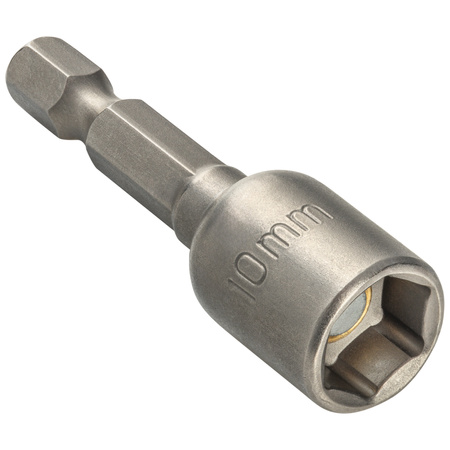 Magnet Bit SW10 x 48 mm für Sechskantschrauben / Farmerschrauben