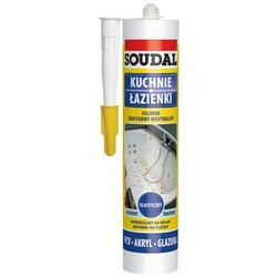Sanitärsilikon Küche & Bad Soudal neutralhartend