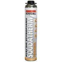 Polyurethan Kleber/Dichtstoff Soudal Soudatherm Fassade für Polystyrol Platten 750 ml