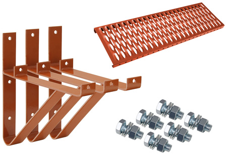 Komplettes Dachtritt Parotec für Kamin oder Wand