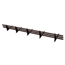 Komplettes 3-Rohre Schneefangrohr für Trapezblech, Dachpappe/Bitumen, Bitumenschindeln (Shingles), EPDM/PVC