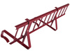 Komplettes Schneefanggitter 150 cm x 15 cm Parotec für Dachsteine, Dachziegel und Biberschwanzziegel zum Einhängen auf der Lattung
