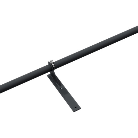 Komplettes 1-Rohr Schneefangrohr für Trapezblech, Dachpappe/Bitumen, Bitumenschindeln (Shingles), EPDM/PVC