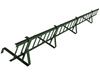 Komplettes Schneefanggitter 150 cm x 20 cm Parotec für Biberschwanzziegel, Dachsteine und Dachziegel