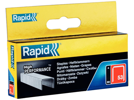 Flachdrahtklammer Rapid Typ 53, verschiedene Längen
