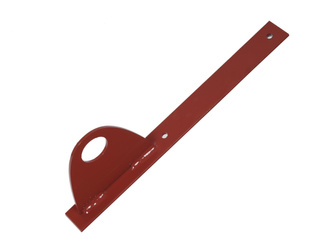 Schneefangrohr Halterung für platte Dachabdeckungen