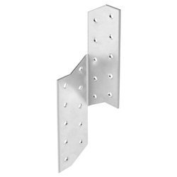 [LK-01-L] Tischlerei Sparren-Pfettenanker links für Bauwesen Montage 40 x 170 x 100 x 2 mm