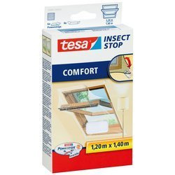 tesa® Insect Stop Fliegengitter Comfort für Dachfenster 1,2 m x 1,4 m