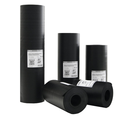 Dörken Delta Mauerwerksperre aus Bitumenverträgliche Polyefin Mischung 24 cm x 25 lfm