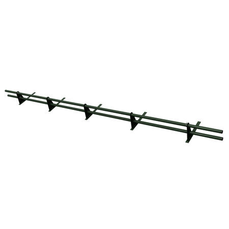 Komplettes 2-Rohre Schneefangrohr für Trapezblech, Dachpappe/Bitumen, Bitumenschindeln (Shingles), EPDM/PVC