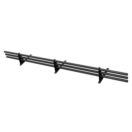 Komplettes 3-Rohre Schneefangrohr für Trapezblech, Dachpappe/Bitumen, Bitumenschindeln (Shingles), EPDM/PVC