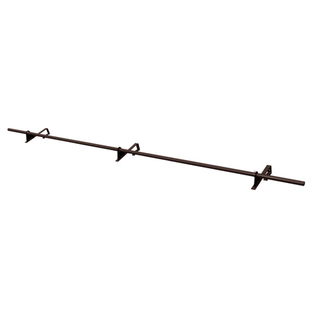 Komplettes 1-Rohr Schneefangrohr für Dachsteine, Dachziegel und Biberschwanzziegel
