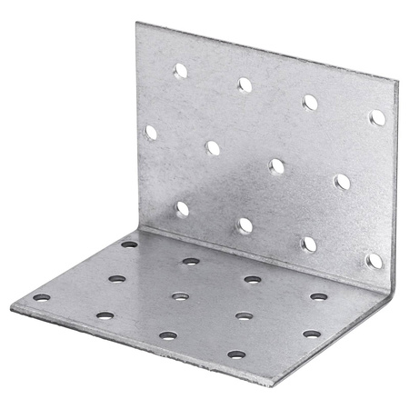 [KP-09] Tischlerei Lochplattenwinkel für Bauwesen Montage 60 x 60 x 80 x 2 mm
