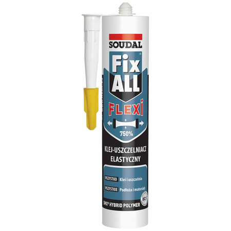 Dauerelastischer Kleb-/Dichstoff auf Hybrid-Polymer Basis Soudal Fix All Flexi
