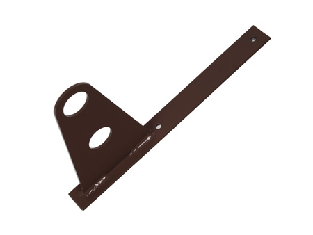 Schneefangrohr Halterung für platte Dachabdeckungen