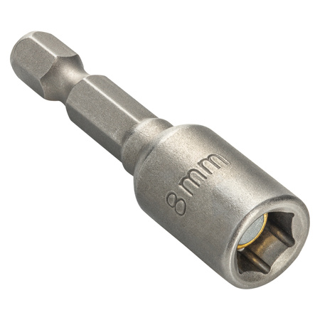 Magnet Bit SW8 x 48 mm für Sechskantschrauben / Farmerschrauben