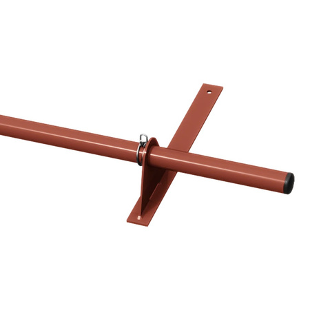 Komplettes 1-Rohr Schneefangrohr für Trapezblech, Dachpappe/Bitumen, Bitumenschindeln (Shingles), EPDM/PVC