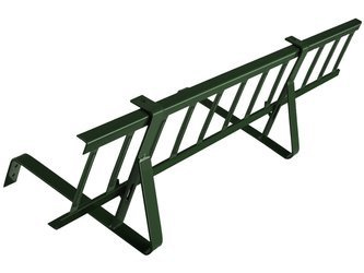 Komplettes Schneefanggitter 1,50 m x 15 cm für Dachsteine, Dachziegel und Biberschwanzziegel