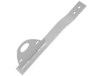 Schneefangrohr Halterung für Dachsteine und Dachziegel zum Einschrauben