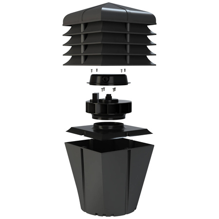 Alfawent Pro Dachventilator mit Kondensatablauf