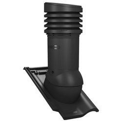 Wärmgedämmter PP-Dachlüfter mit Kondensat Abführung Tile EVO 150 mm für keramische Dachziegel