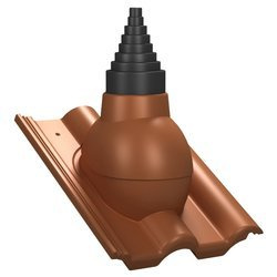 Einstellbarer Antennenaufsatz für Beton Dachsteine