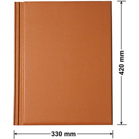 Verstellbarer Entlüfterkamin DN125 mm für Betondachziegel, Dachziegel - Dachdurchführung für Dachlüftung