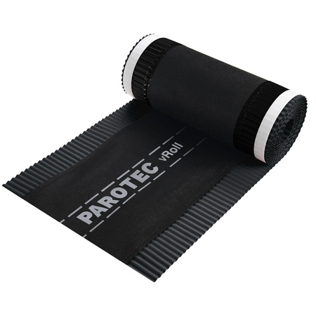 Firstrolle / Grattrolle Parotec Aluminium + Vlies 320 mm x 5 m