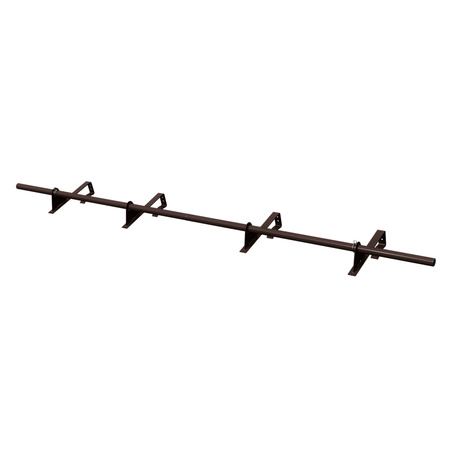 Komplettes 1-Rohr Schneefangrohr für Dachsteine, Dachziegel und Biberschwanzziegel