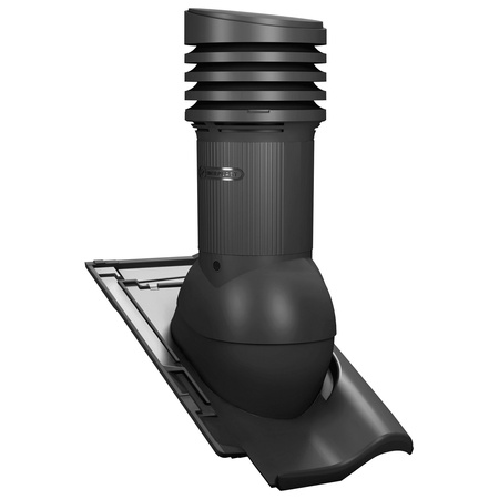 Verstellbarer PP-Dachlüfter mit Kondensat Abführung Tile EVO 150 mm für keramische Dachziegel