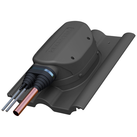 Solaranlage Dachdurchgang für Beton Dachsteine Parotec