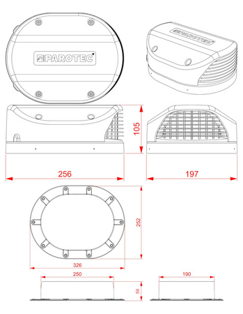Dachfläche Entlüfter Easy für platte Dachdeckungen