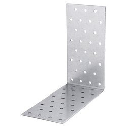 [KP-18] Tischlerei Lochplattenwinkel für Bauwesen Montage 160 mm x 160 mm x 80 mm x 2 mm