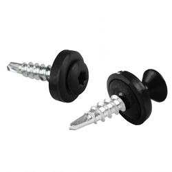 PAROTEC Trapezblechschrauben 4,8 mm x 20 mm, 250 Stück Selbstschneidende Schrauben mit EPDM Dichtscheibe Torx Linsenkopf