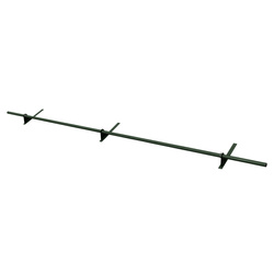 Komplettes 1-Rohr Schneefangrohr für Trapezblech, Dachpappe/Bitumen, Bitumenschindeln (Shingles), EPDM/PVC