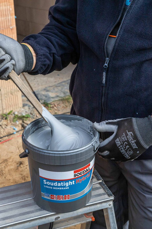 Dichtstreifen für Fensteranschlusse im Außenbereich Soudal SWS System: Folienband Outside