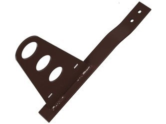 Schneefangrohr Halterung für Dachsteine und Dachziegel zum Einschrauben