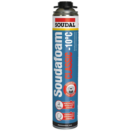 Einkomponentiger Winter Pistolenschaum Soudal Soudafoam Winter Gun